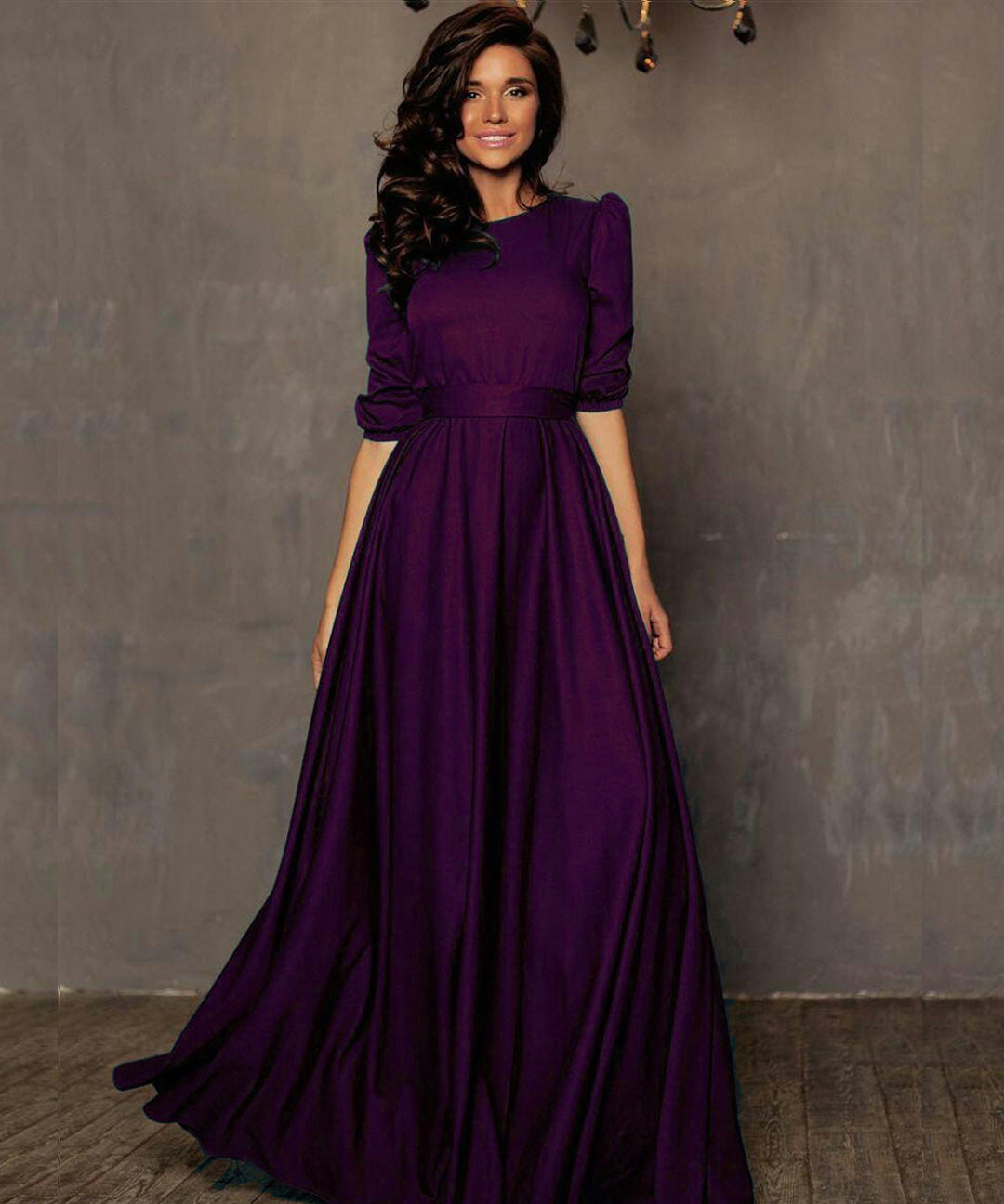 Designer plain gown at Rs.800/Piece in surat offer by umiya enterprise